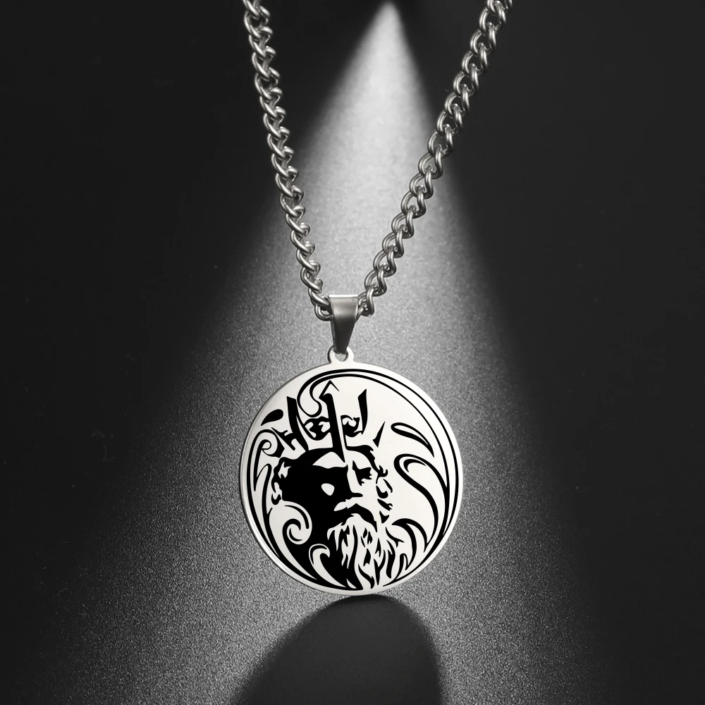 Dawapara Vintage antike griechische Krieger Anhänger ägyptische Göttin Athene Aphrodite Artemis Apollo Symbol Edelstahl Amulett – Detail 26