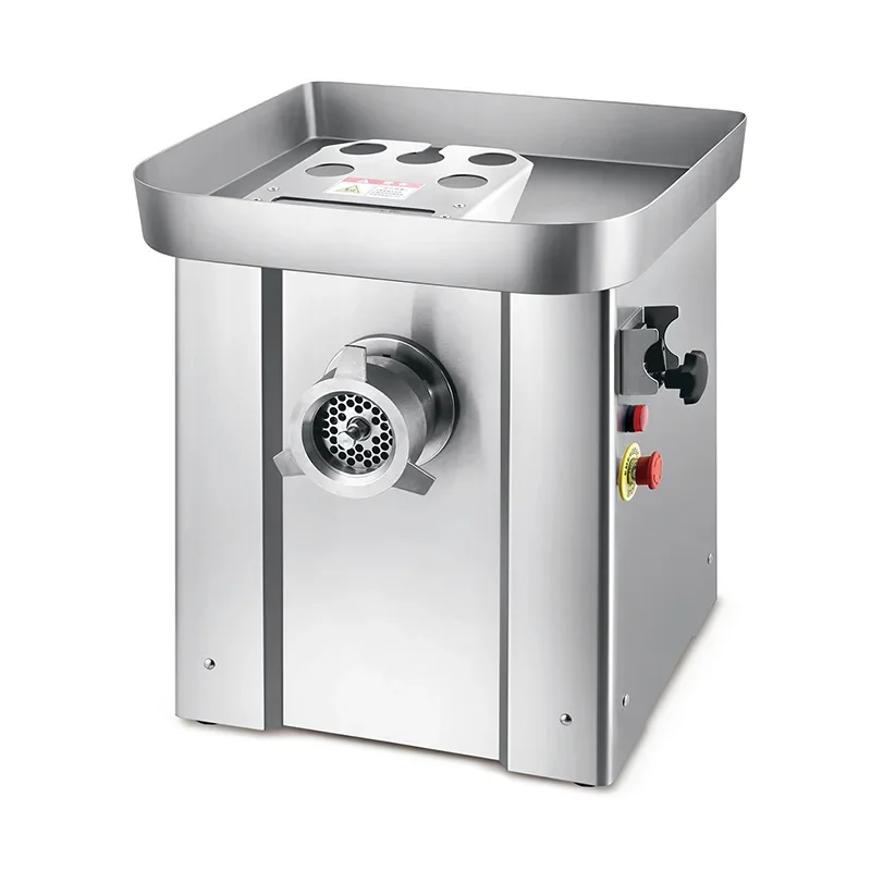 Commercial desktop 304 stainless steel meat product miner pork beef frozen meat grinder