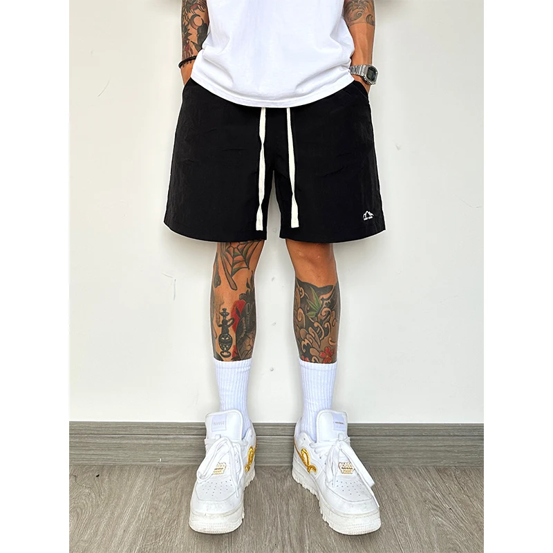 8 Farbe! Dopamin Herren Shorts trend ige Sommer dünne atmungsaktive schnell trocknende Shorts Jogging hose Basketball Herren Shorts