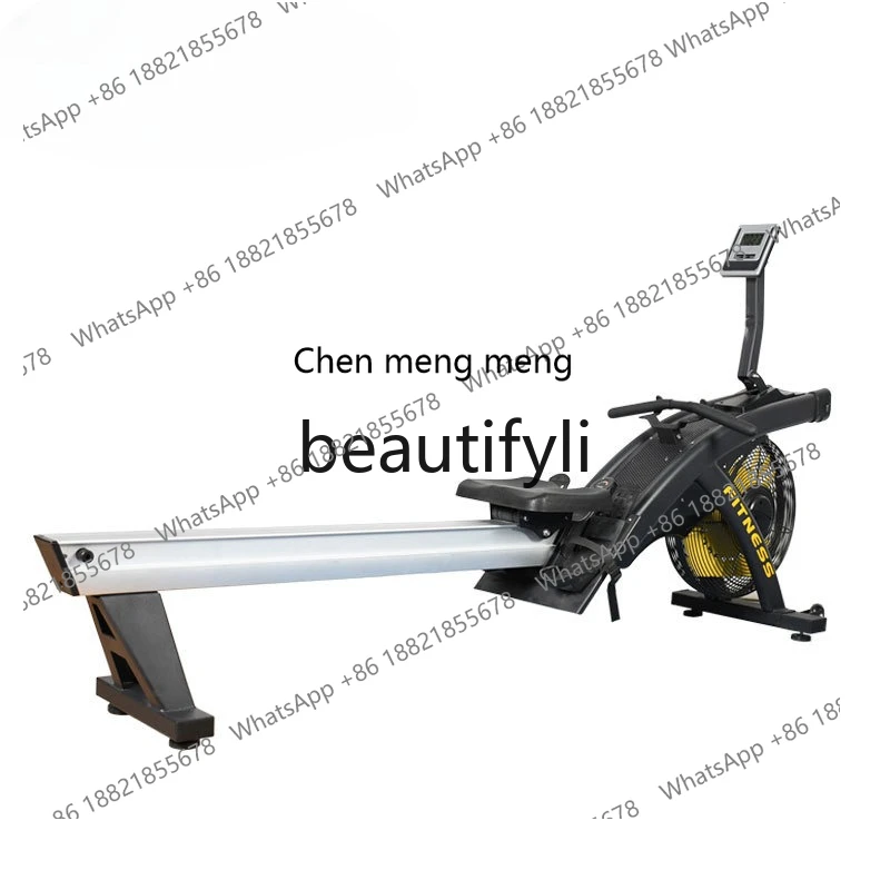 

Silent Wind Magnetic Dual Resistance Rowing Machine Abdominal Rowing Machine Commercial Fitness Equipment Rowing Machine