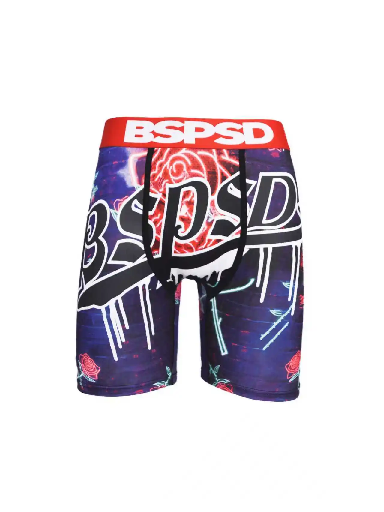 1 pz uomo intimo boxer sexy stampa uomo mutande moda mutandine traspiranti lingerie plus size S-XXL uomo boxer slip tronchi