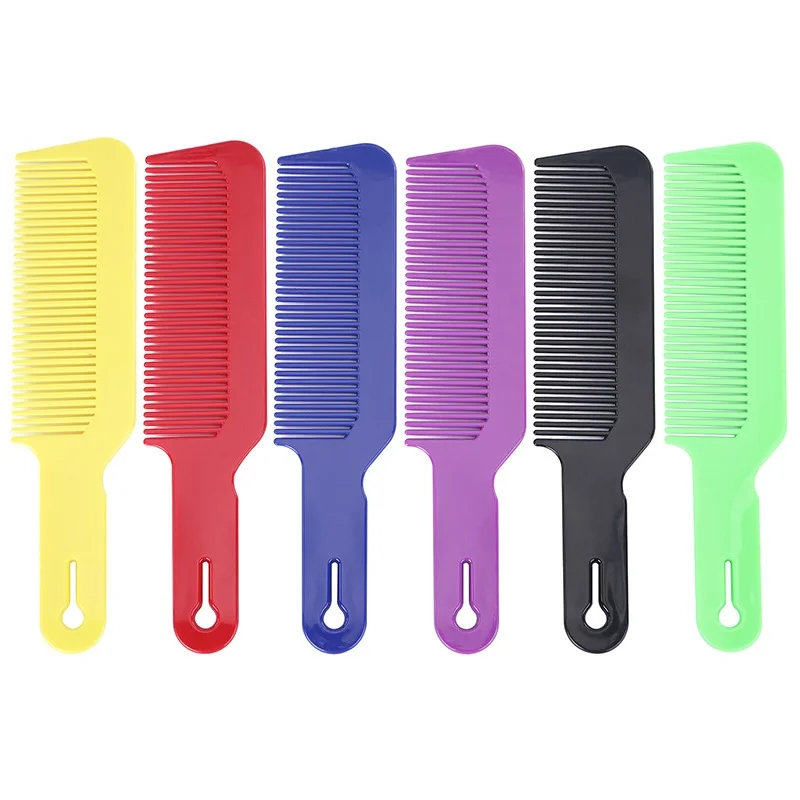 

Household Barber Plastics Comb Dual Purpose Salon Hair Hairdressing Anti-static Barbers Comb Ultra Thin Hair Brush Styling Tools