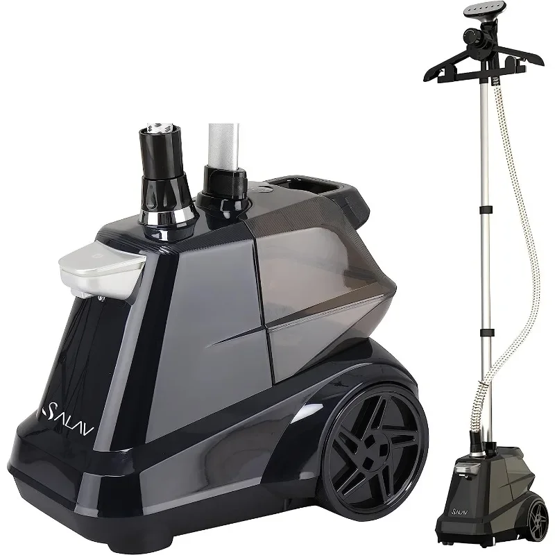 Salav®X3a Hochleistungs-Dampf garer in voller Größe mit Fuß pedalen und extra großem 3l Wassertank, 101,5 Watt