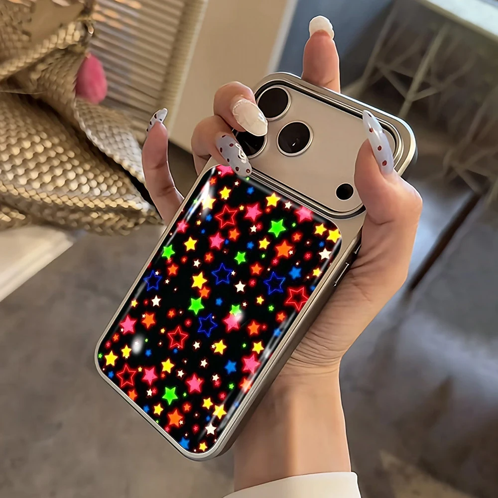 Neue Meteor Star Drop Glue INS Hülle für iPhone 15 17 13 Pro Max Phone 11 12 13 ProMax 14 15 16 Plus Hüllen Stoßfest Niedliche Coque – Detail 7