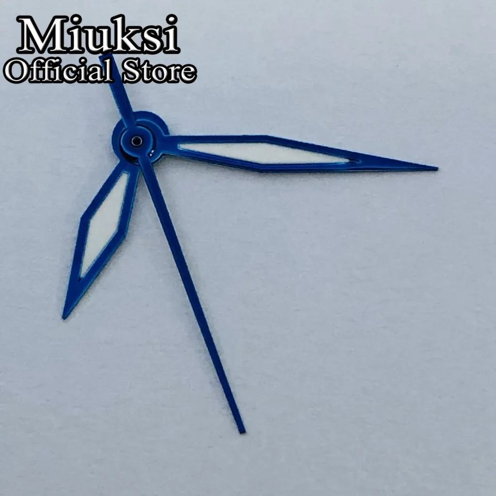 Miuksi Silber Blau Gold Roségold Uhrenzeiger Leuchtend Passend für NH35 NH36 ETA2824 2836 Miyota8215 Mingzhu DG2813 PT5000 Uhrwerk – Detail 2