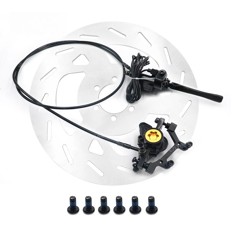 

Hydraulic disc brake Electric mountain bike oil brake Mountain bike oil disc Snowmobile rear left oil 220 brake disc