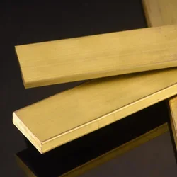 Brass Plate Bar Thickness 3mm 4mm 5mm 6mm 8mm 10mm