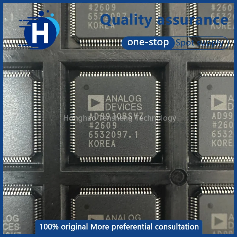 1 piece of high-quality AD9910BSVZ, an AD9910 digital signal synthesiser (DDS) IC in a TQFP-100 package