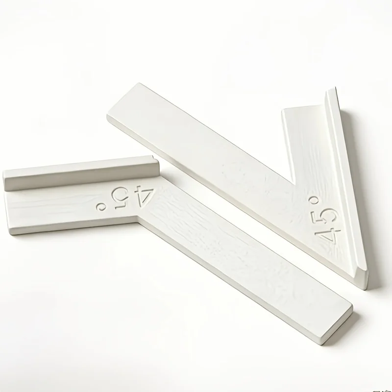2pcs 45° Angled Stop Angle Rulers Woodworking Marking And Positioning Tools 45-Degree Angled Cutting And Alignment ﻿