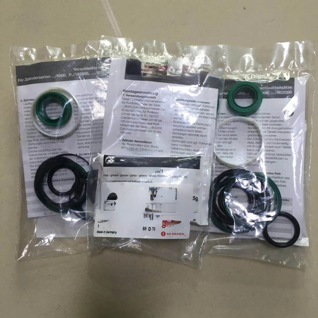 

QA/8040/ Spot Cylinder Maintenance Kit QA/8080/ QA/8050/ QA/8063/