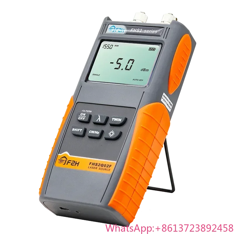 

[Grandway Original] FHS-2Q02F optical laser source,light source 1310/1490/1550/1625nm,FC/PC connector, -5dBm PON Online testing