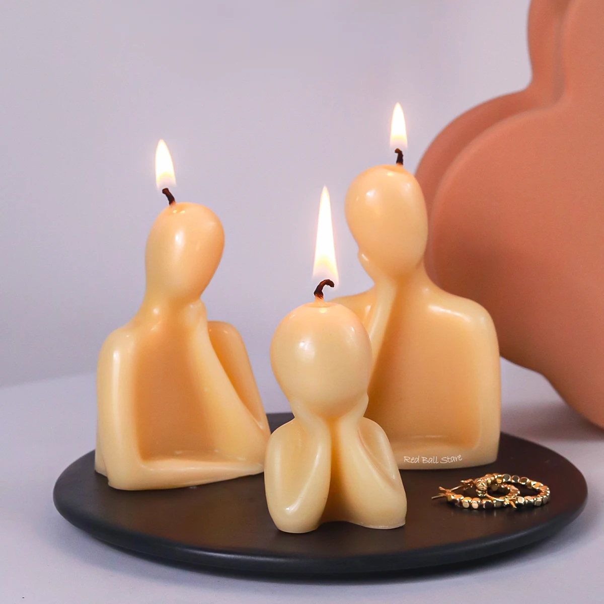 

Семейные абстрактные тела силиконовые формы истончик портрет ремесла свечи Сделай Сам подарки ручной работы гипсовые формы домашний декор