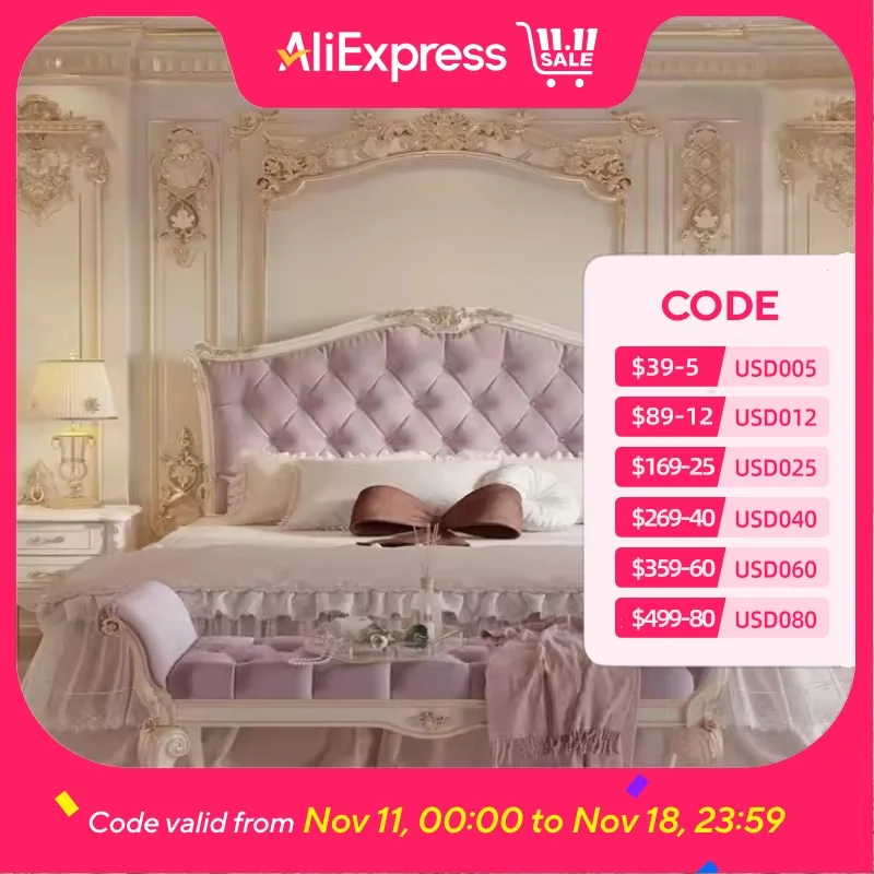 

Modular Aesthetic Bed Bases Frame European Luxury Shelves Modern Twin Bed Frame Wood Design Letto Matrimoniale Home Furniture