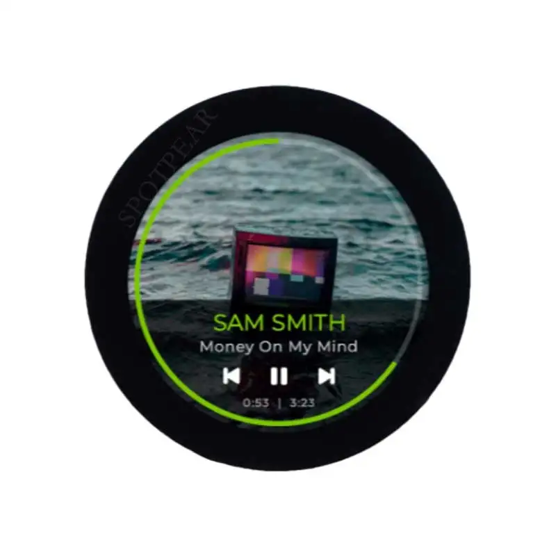 Redonda LCD capacitivo Touch Screen Display, adequado para SeeedStudio-XIAO Watch, 1.28 ", RTC, 240 × 240