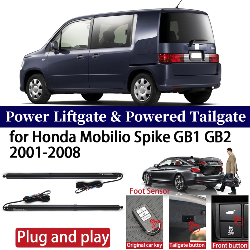 

ZhuCamX for Honda Mobilio Spike GB1 GB2 2001-2008 Car Power Liftgate Automatic One-Click Powered Tailgate Strut Plug and paly