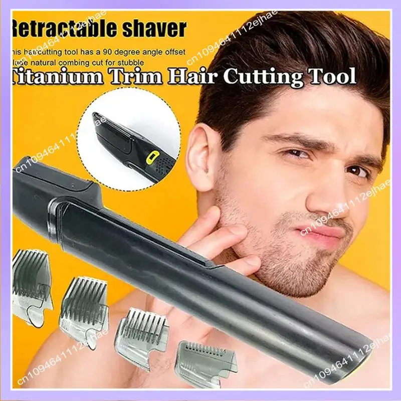 N83R رجل الجسم الشعر المتقلب ماكينة حلاقة الجسم للرجال الوجه الكهربائية مقاوم للماء أداة تهذيب اللحية اللاسلكي الجسم انيمال دائم سهلة Inst