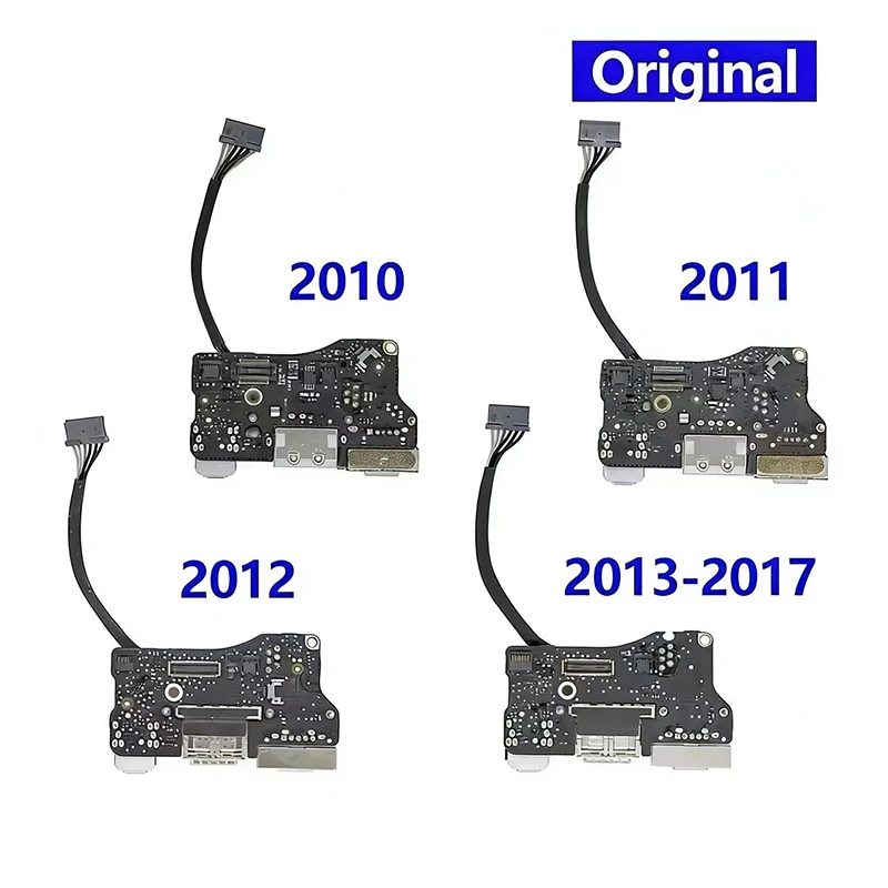 

Original Charging Port I/O USB Power Audio Board For Macbook Air 13" A1369 A1466 DC Jack 2010 2011 2012 2013 2014 2015 2017 Year
