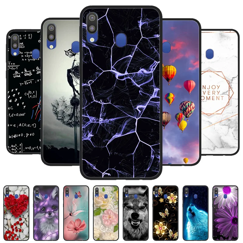 

Чехол для телефона Samsung Galaxy M20 M30, противоударный чехол для Samsung M20 2019 M205 M205F, силиконовый чехол-бампер, чехол