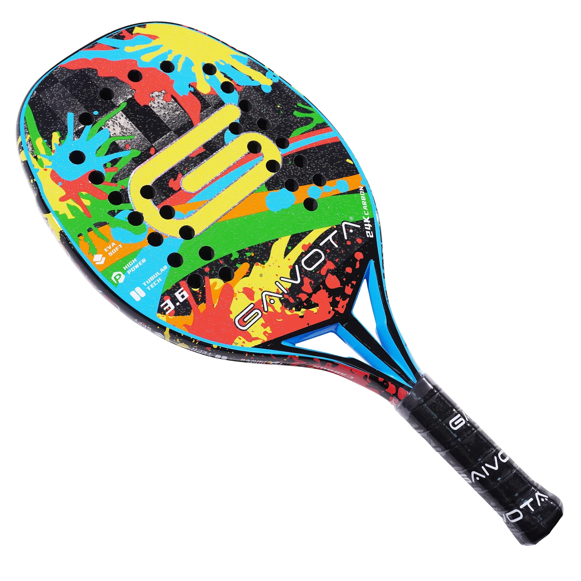 GAIVOTA3.6 2024 Beach tennis racket carbon 24K Gradient +bag