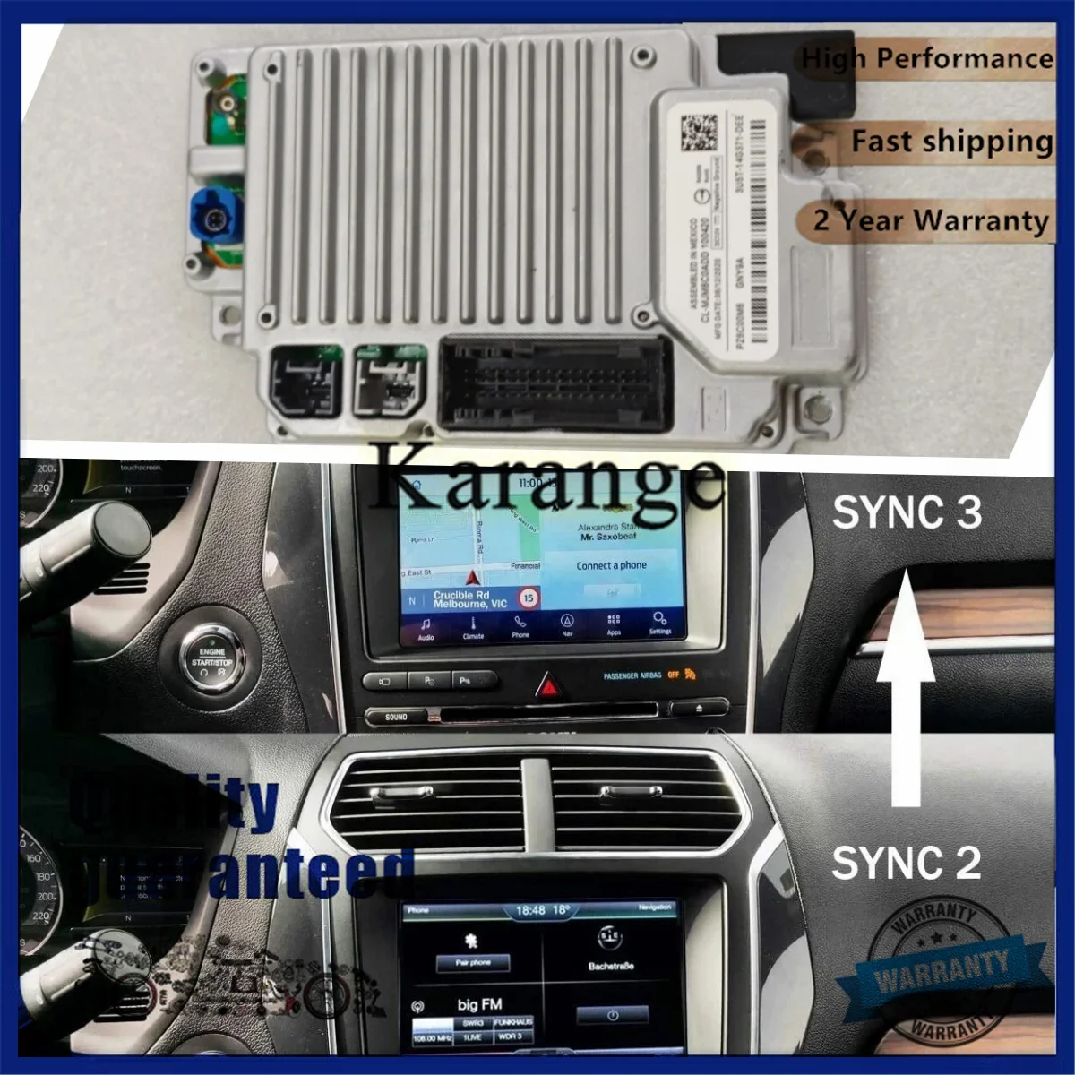 32G For Ford Sync3 …