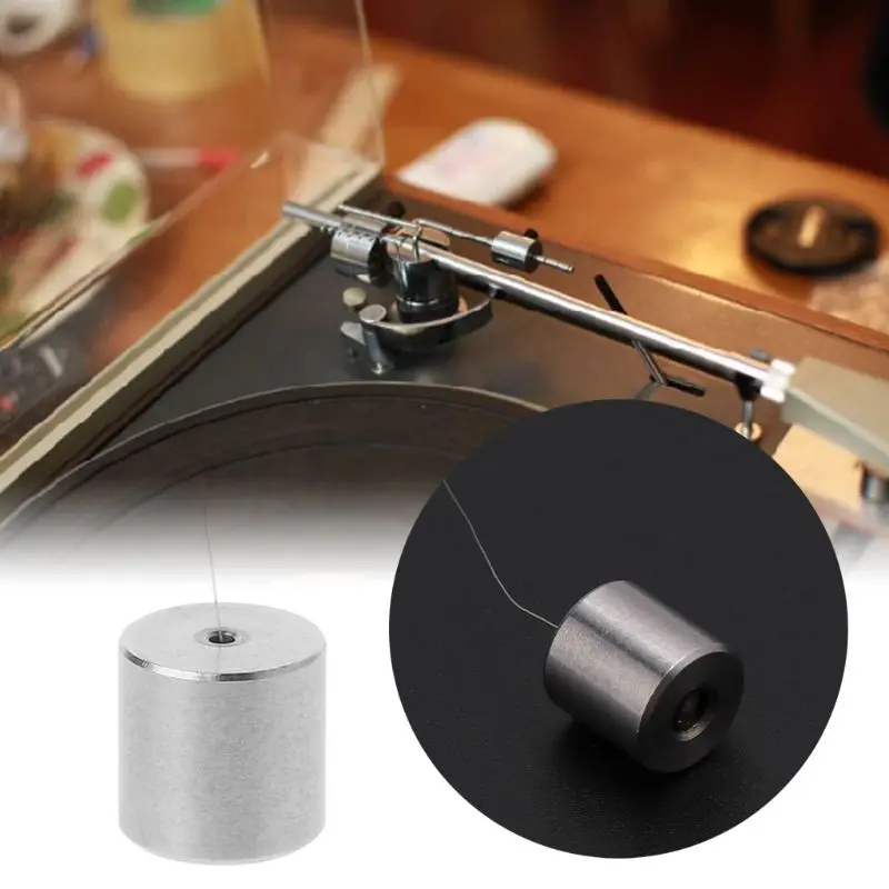 Anti Slip Weight Durable Project Music Hall Anti-Skate Weight with Nylon Thread for Tonearm Vinyl Record Accessories