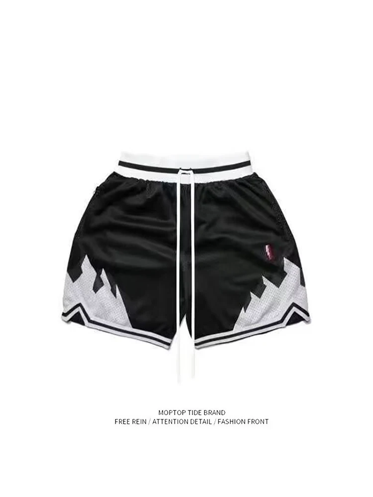 

American Sle Baskeall orts Inner False из двух частей Qui Dry выше колена Running Fitn Training Sports Мужчины Лето