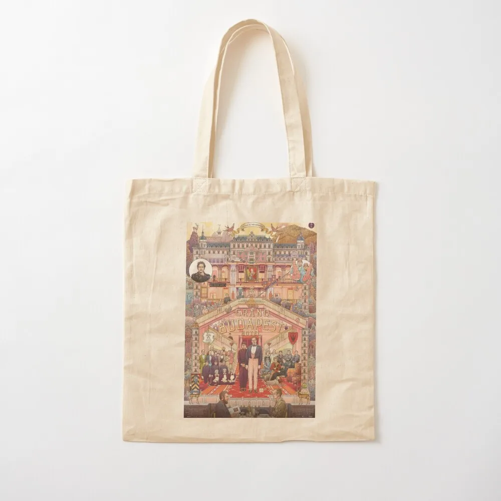 

The Grand Budapest Hotel (HQ) Tote Bag Lady bag tote bag custom foldable reusable Canvas Tote