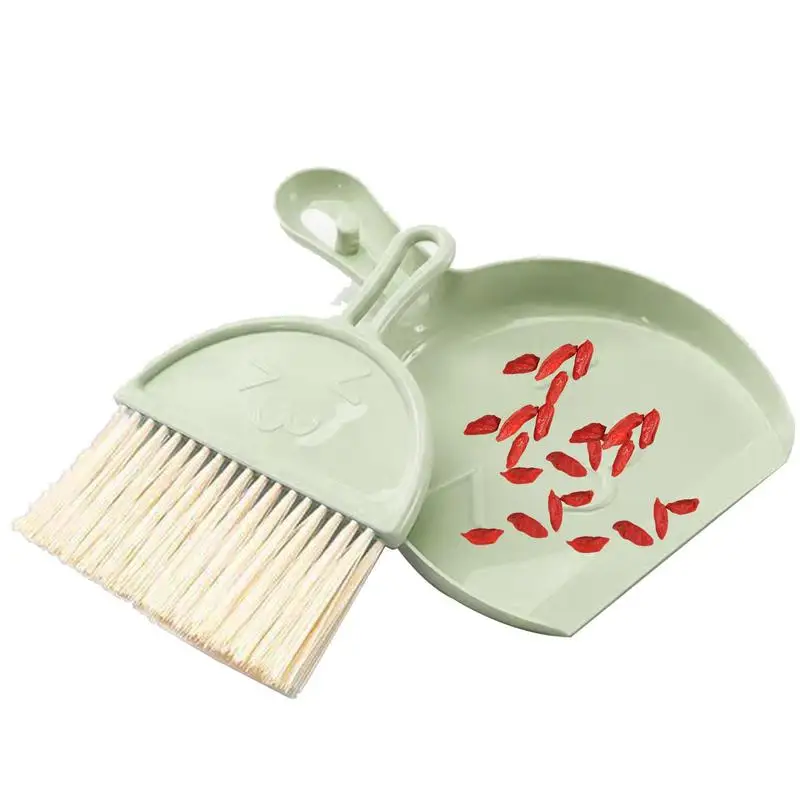 Mini Broom And Dustpan Set Household Dust Pan And Brush Cleaning Tool Desktop Keyboard Cleaning Brush Household Cleaning Tools