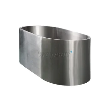 

Best 304/316 Stainless Steel Cold Plunge Ice Bath Tub Modern Design for Indoor Outdoor Use for Body Recovery Building Spa Tubs
