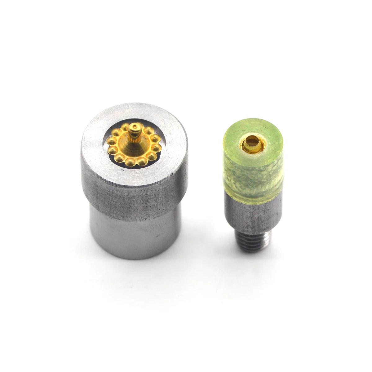 KALASO 1Set Hand Press Die Mould Tool for 8.3*11mm Glass Crystal Flower Rivet