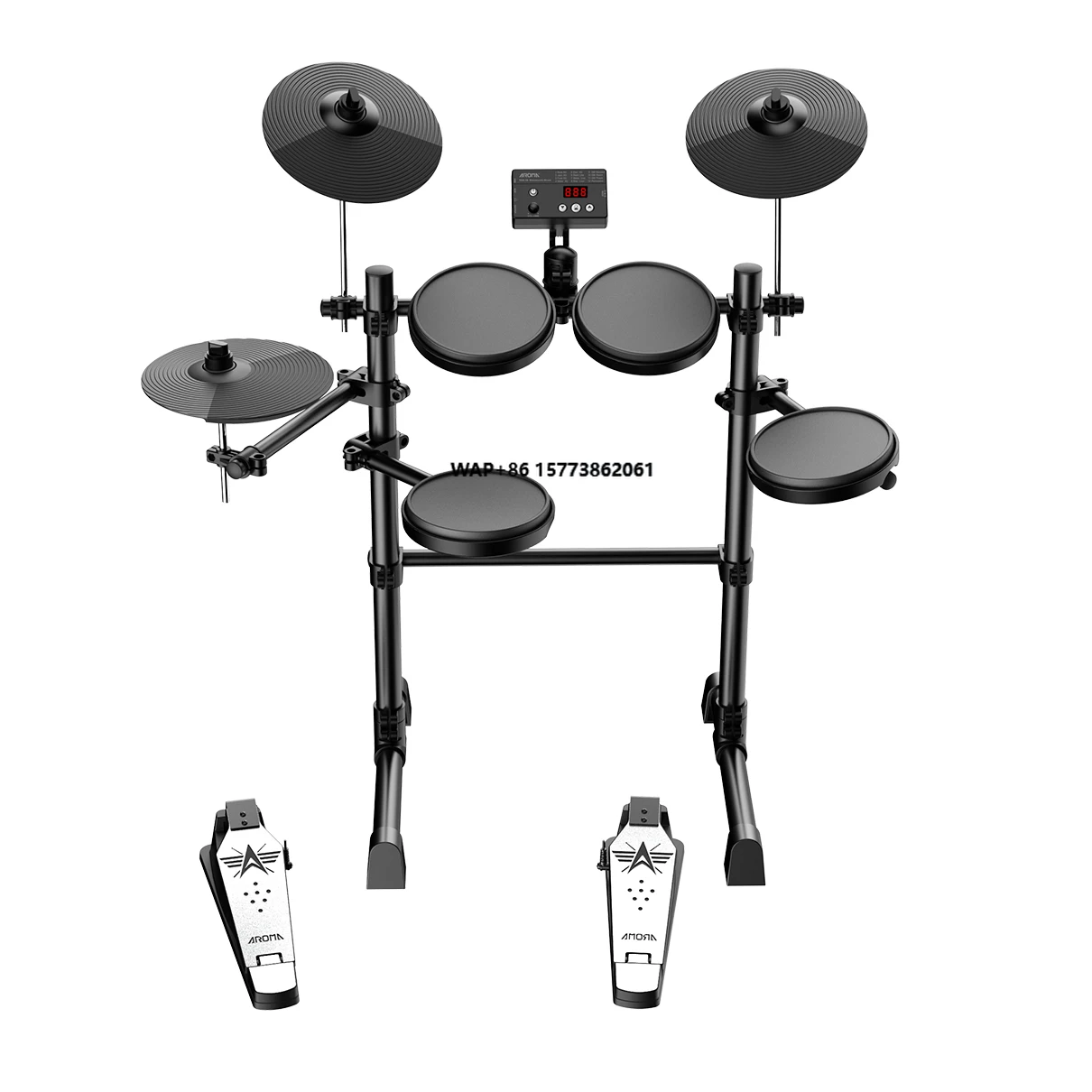 

Профессиональный электронный барабан хорошего качества, портативная силиконовая электрическая барабанная установка