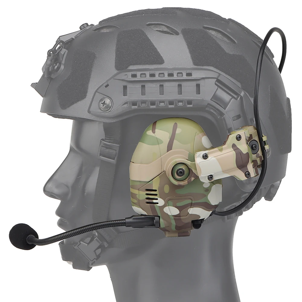 Tactical Bluetooth Headset Sound Pickup & Noise Reduction Electronic Shooting Earmuff Airsoft Hunting Hearing Protection Gear