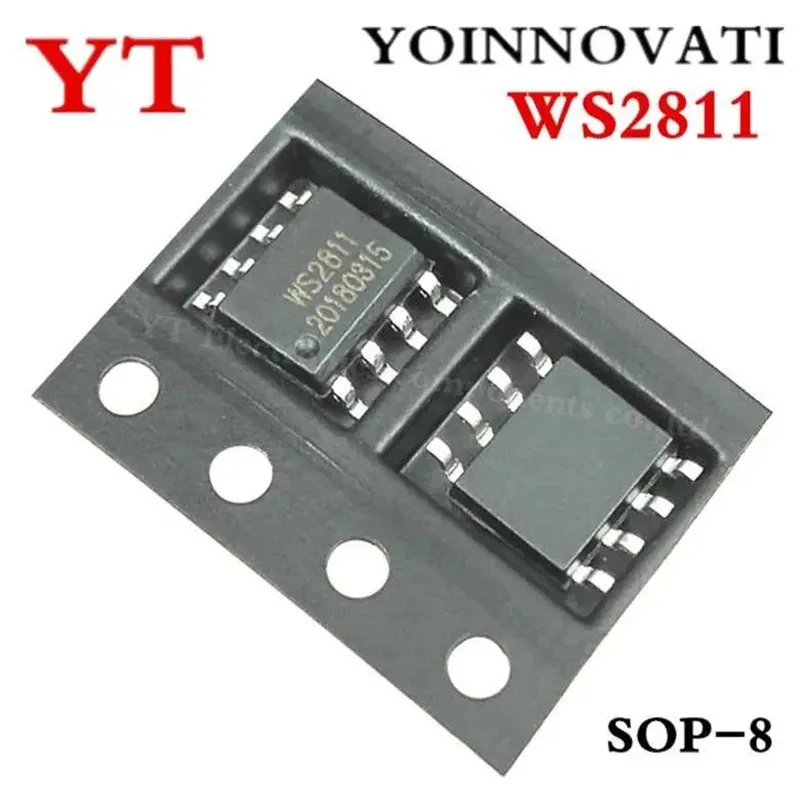 50PCS 1000PCS WS2811S WS2811 -8 IC best quality.