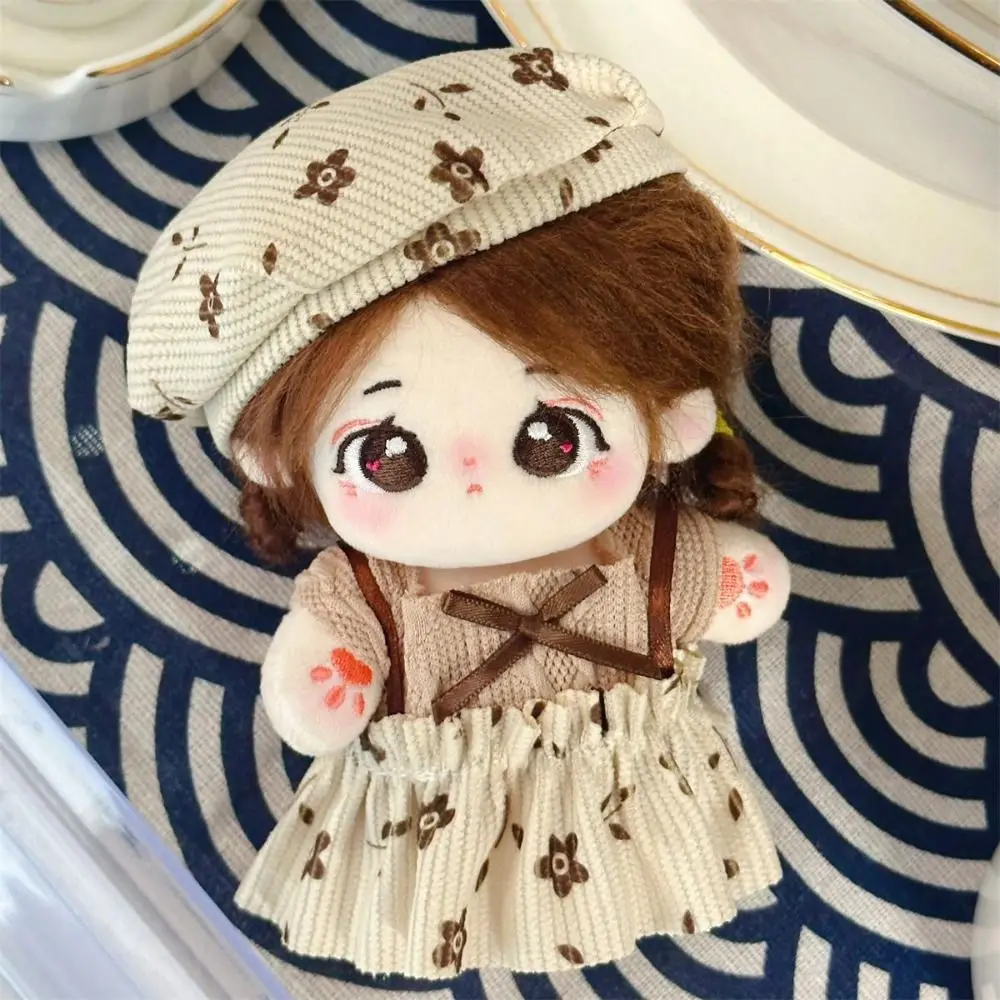 

Multi Color 10cm Cotton Doll's Clothes Outfit Mini Doll Lolita Dress Suit Colorful Cotton Doll Lolita Outfit Dress Children Gift