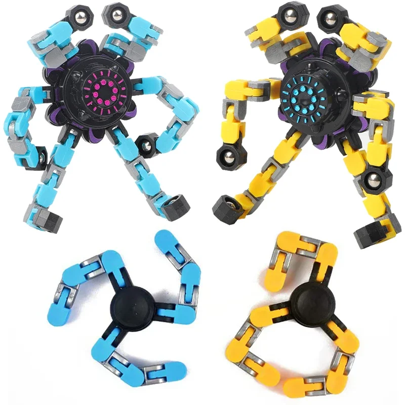 Wacky Tracks Fidget Spinner Jouets pour Enfants, Anti-Stress Hand Spinner, Bicycle, JOwished Instituts, Adult Vent Gifts