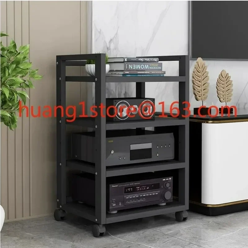 Multi-layer power amplifier rack Mobile bile machine bracket Fever equipment cabinet