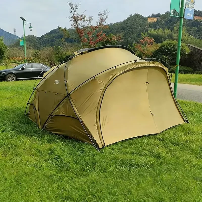 Spherical-shaped One Bedroom Lightweight Large-space Outdoor Camping Tent Four-season Use