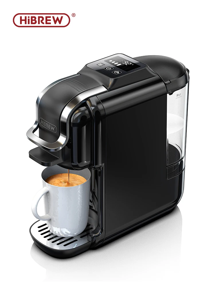 HiBREW 5-in-1 Kapsel-Kaffeemaschine Heiß/Kalt Espresso Cafetera Cappuccino Kaffeemaschine Lavazza Dolce Gusto Nespresso H2C
