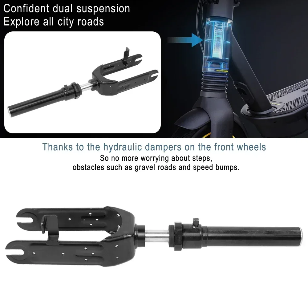 Original Front Fork Shock Absorber for Ninebot Max G2 G65 Skateboard Air Suspension Absorption Electric Scooter Fork Accessories