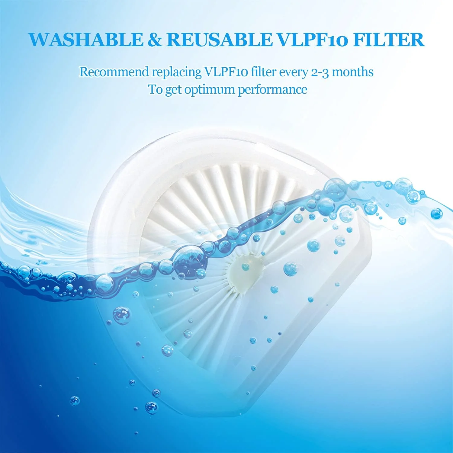 VLPF10 Filter  Compatible with Black and  Dustbuster Hand Vacuum Replace Model # HLVA315J HLVA320J00 N575266