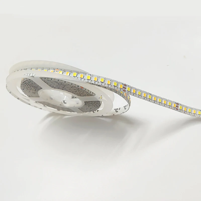 3 meters 2835 180D dual colors LED strip for repairing chandeliers, 3000K+6500K LED ribbon (51-60W)X2colors For indoor.