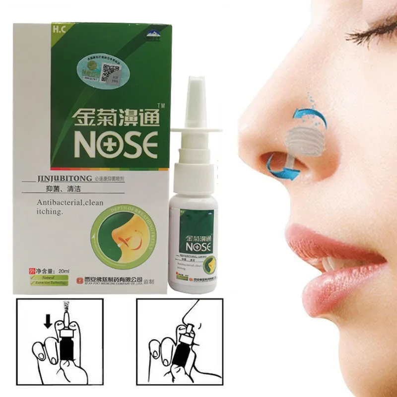 

3-10Pcs 20ml/pcs Nose spray BP-412