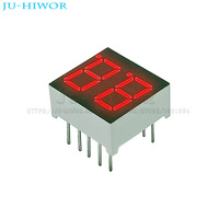 10pcs 0.36 Inch 10Pins 3261AS 3261BS 2 Digits Bits 7 Segment Red LED Digital Display Digitron Common Anode Cathode C-C C-A