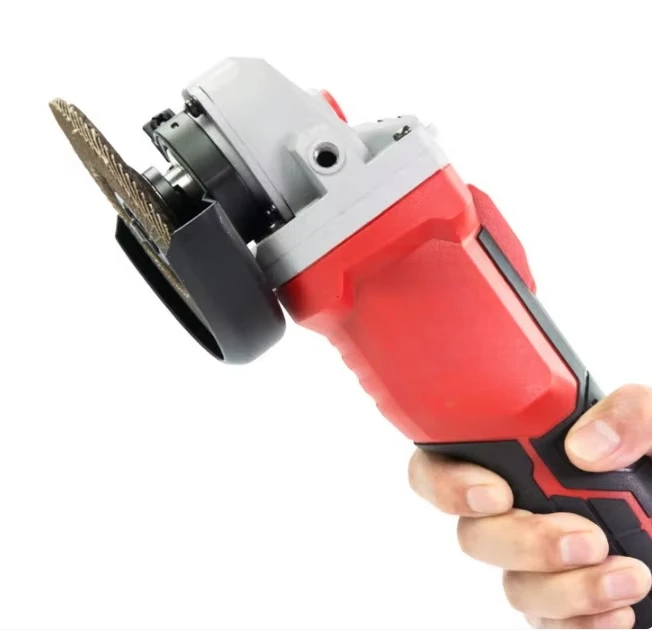 SENROLY Large Capacity Lithium Battery Angle Grinder 18-Piece Set ST-2785 Two Batteries One Charger
