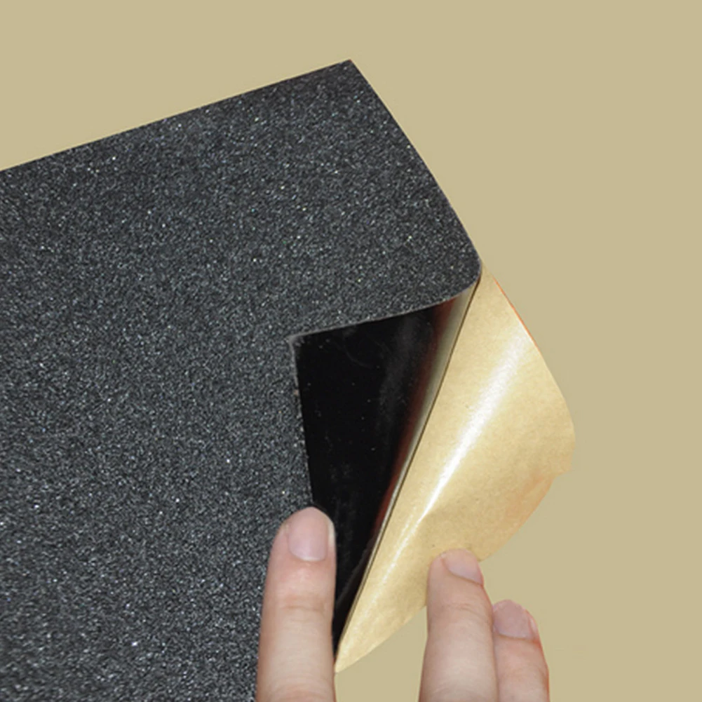 Carta vetrata per skateboard professionale, antiscivolo, resistenti allo strappo, per ponti da longboard, nastro adesivo, accessori per skateboard autoadesivi