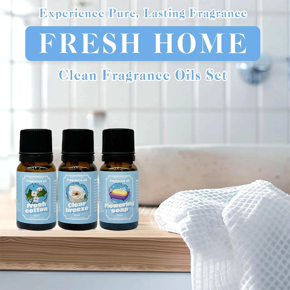 مجموعة زيوت عطرية أساسية للغسي - مراجعة Home Fragrance Linen وسعره