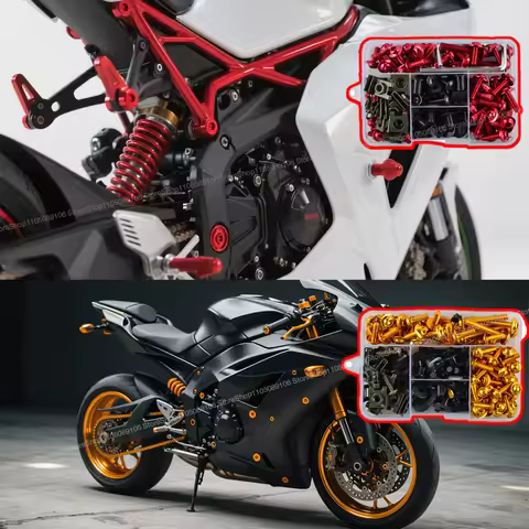 For Honda CB650R CB500R CBR600RR CBR900RR CBR929RR CBR1000RR CBR 600RR 900RR 929RR 1000RR Motorcycle Fairing Bolts Kit Screws