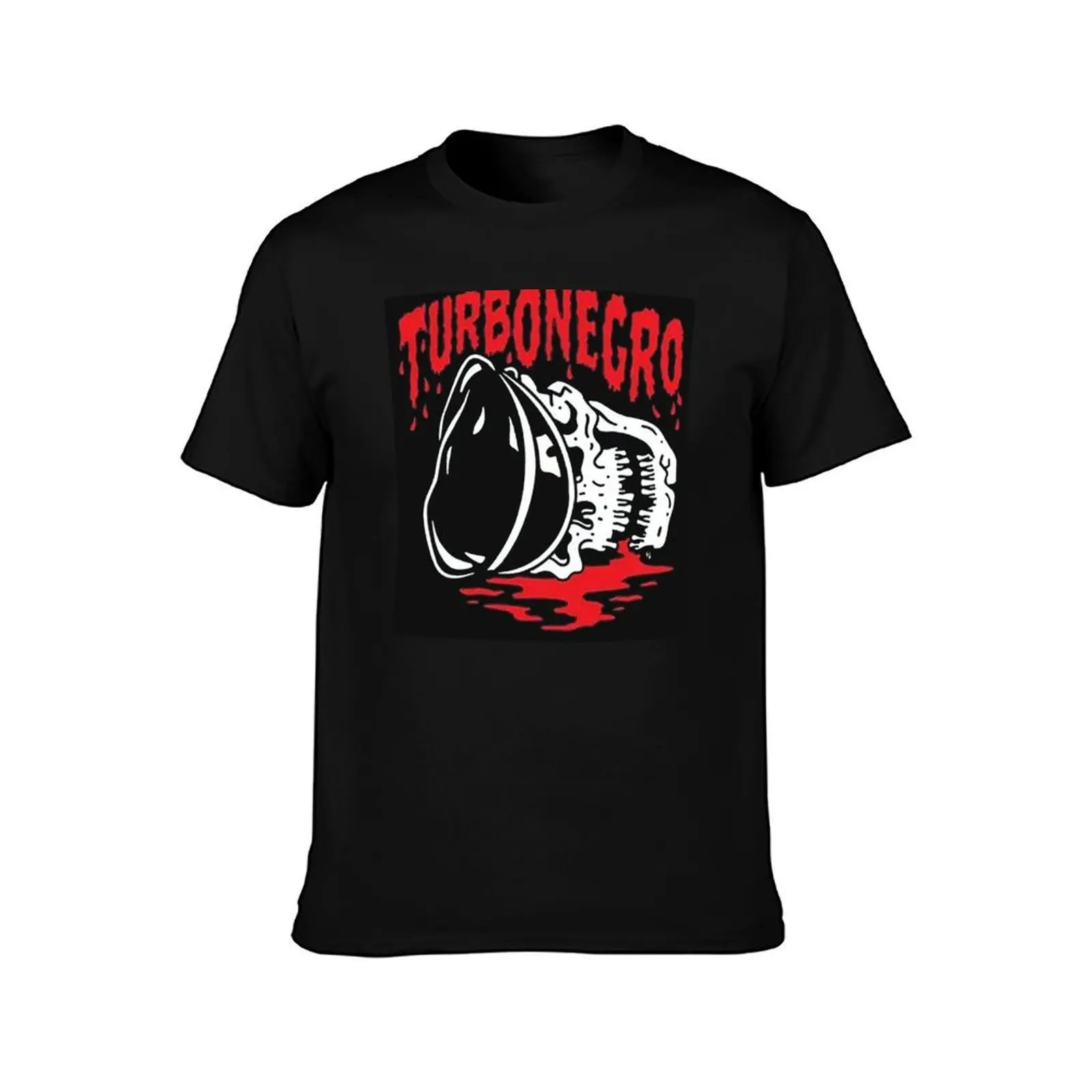 turbonegro new T-Shirt Summer Casual Cotton Tee Oversized Streetwear Tops Vintage Graphic Print Loose Fit Short Sleeve