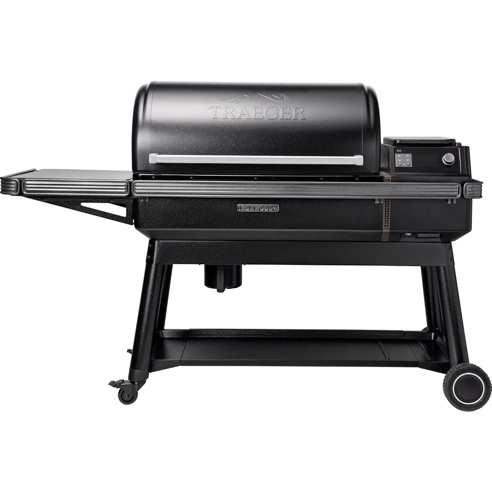 

Grills Ironwood XL Electric Wood Pellet Grill and Smoker, Black, 924 Square Inches Cook Area, 500 Degree Max Temperature