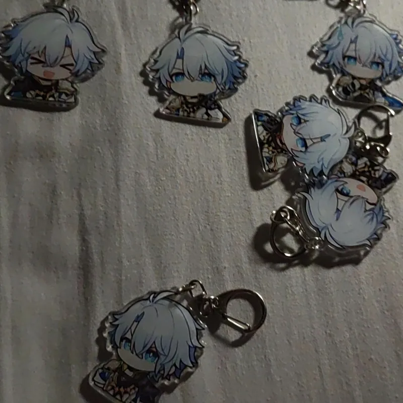 Honkai:Star Rail Phainon Phone Charm Cute Acrylic Vivid Expression Picture Keychain Cell Phone Chain Pendant Key Ring Bag Decor